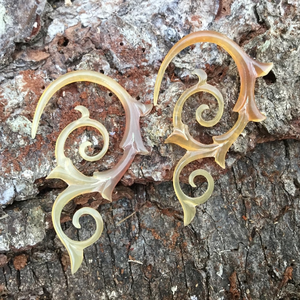Beautiful Gauge Dangling Earrings